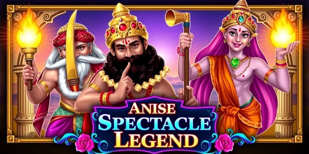 Anise Spectacle Legend Official Cover Art Anise Spectacle Legend game cover featuring Indian mythological characters in vibrant traditional attire