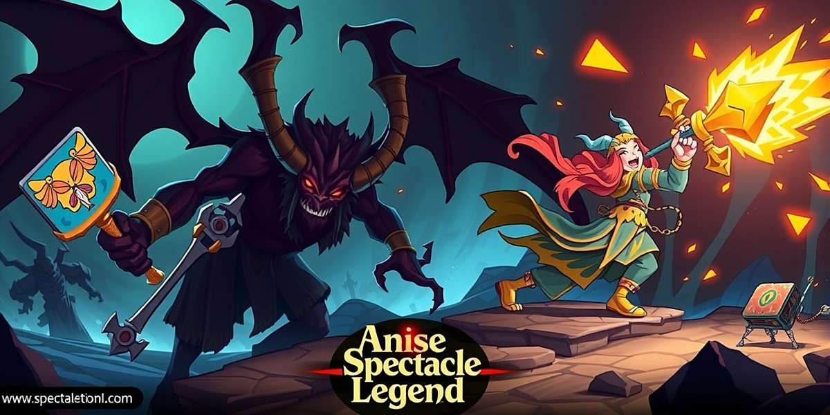 Anise Spectacle Legend Battle Gameplay Anise Spectacle Legend gameplay showing team of mythological heroes in battle against demons